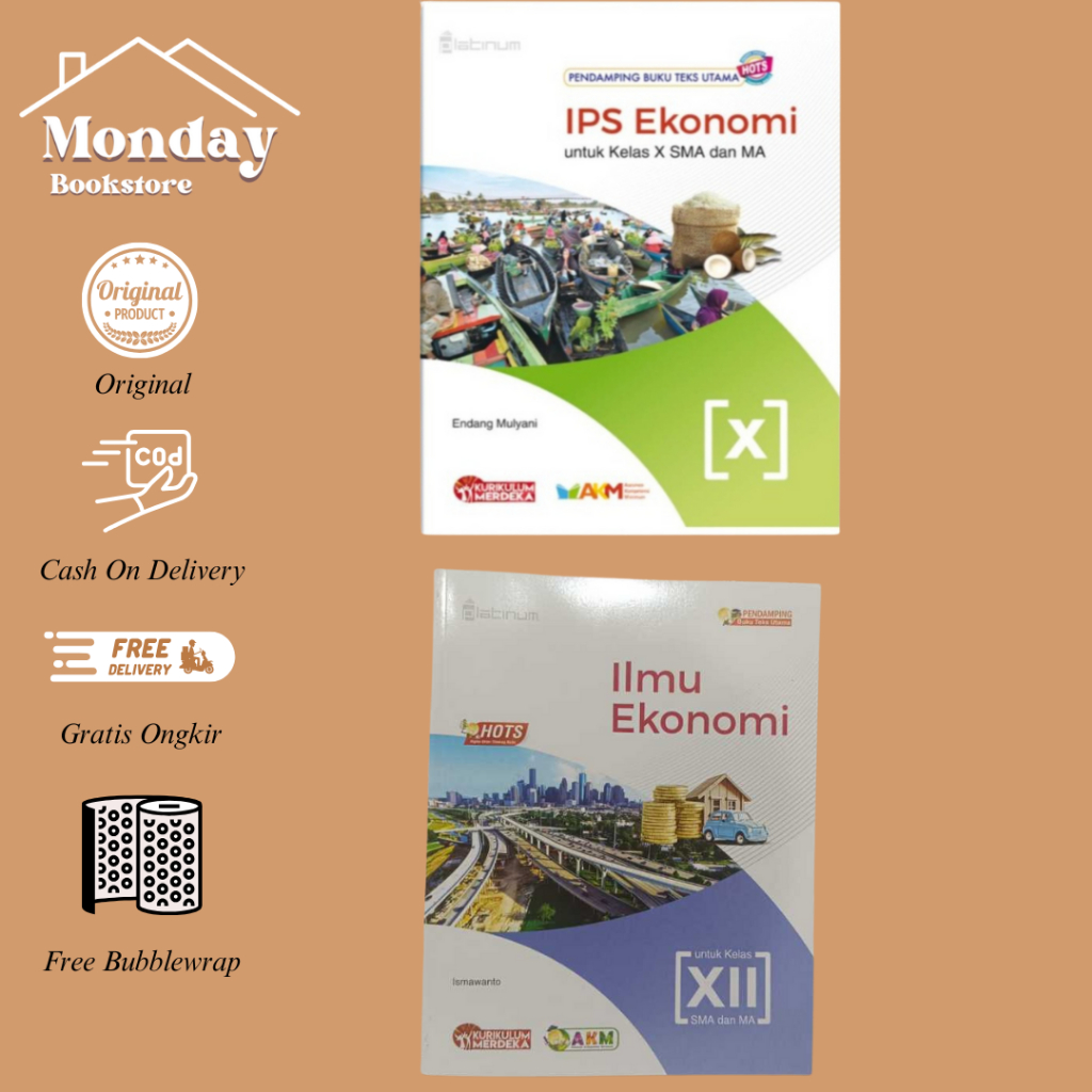 TIGA SERANGKAI PLATINUM SMA - IPS EKONOMI KELAS 10,11,12 SMA/MA KURIKULUM MERDEKA