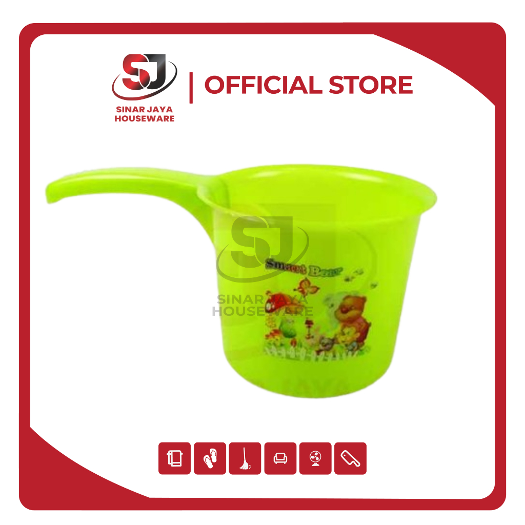 Gayung Beauty Fluo+PRT Susan/Gayung Mandi/Gayung Plastik/Gayung Kamar Mandi/Gayung Bulat/Gayung Kara