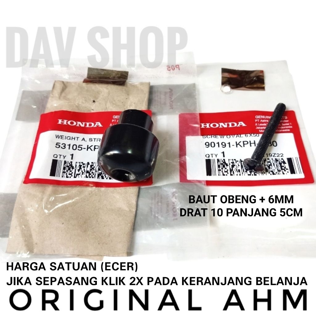 BALANCER/BANDUL/JALU STANG+BAUT KIRANA KARISMA REVO LAMA SUPRA FIT NEW/FIT X SUPRA X 125/NEW 125 INJ