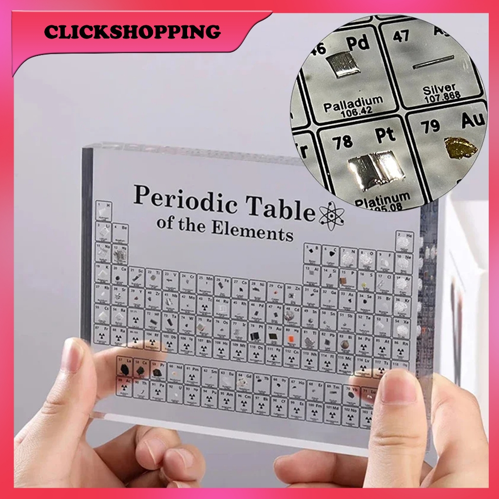 

Periodic Table Ornamen Untuk Unsur Kimia Mengajar 83butirMeja Periodik Kristal Akrilik Transparan Ornamen