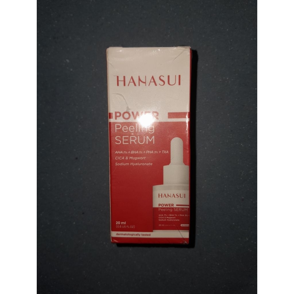 HANASUI PEELING SERUM!