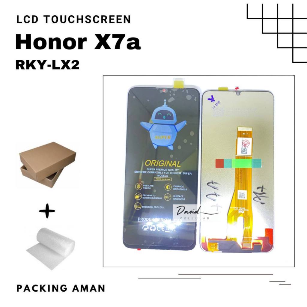 LCD TOUCHSCREEN HONOR X7A / HONOR PLAY 40 PLUS / HONOR PLAY 7T / RKY-LX2 FULLSET