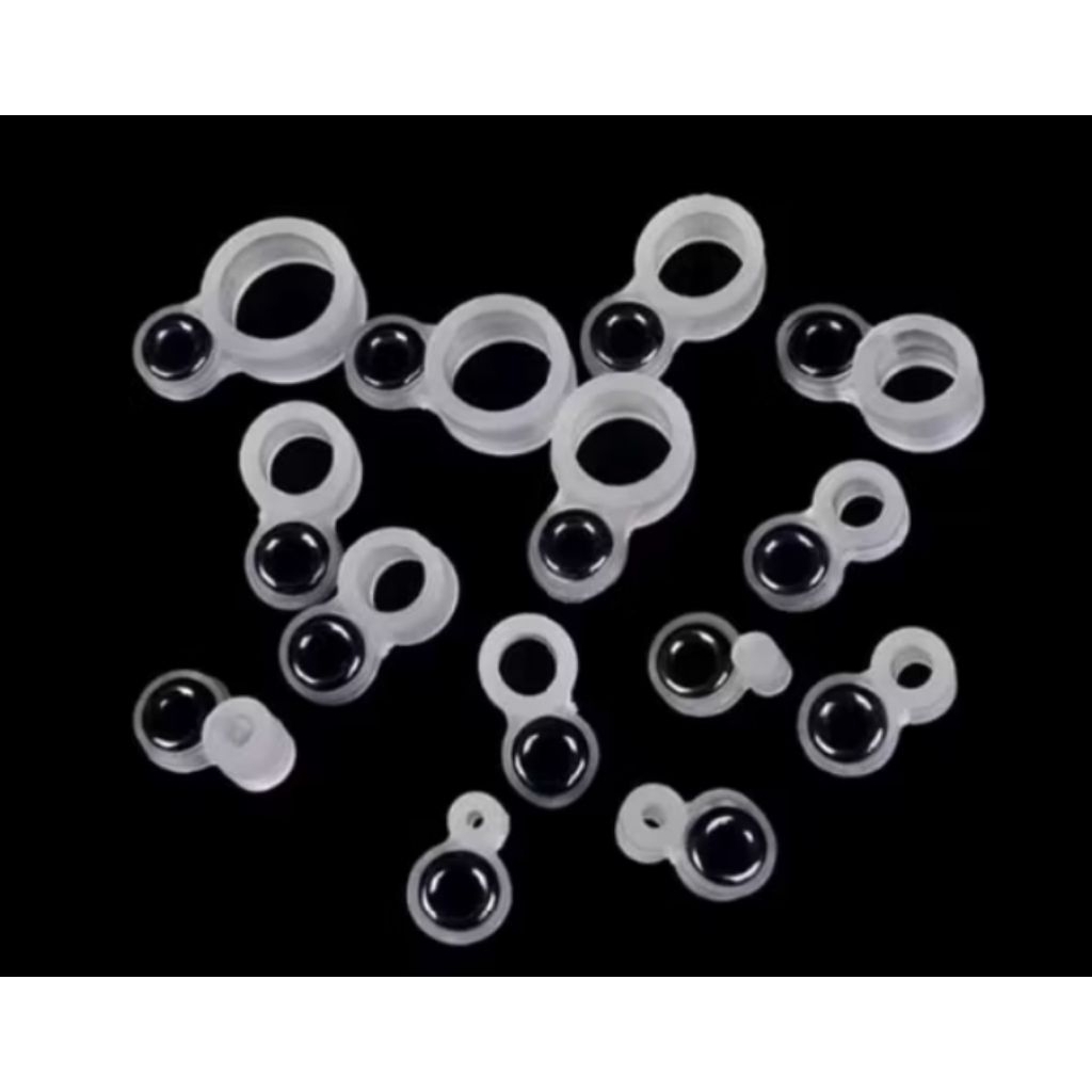 1 Set 14pcs Ring Guide | Cincin Kolong Tegek Joran Slikon
