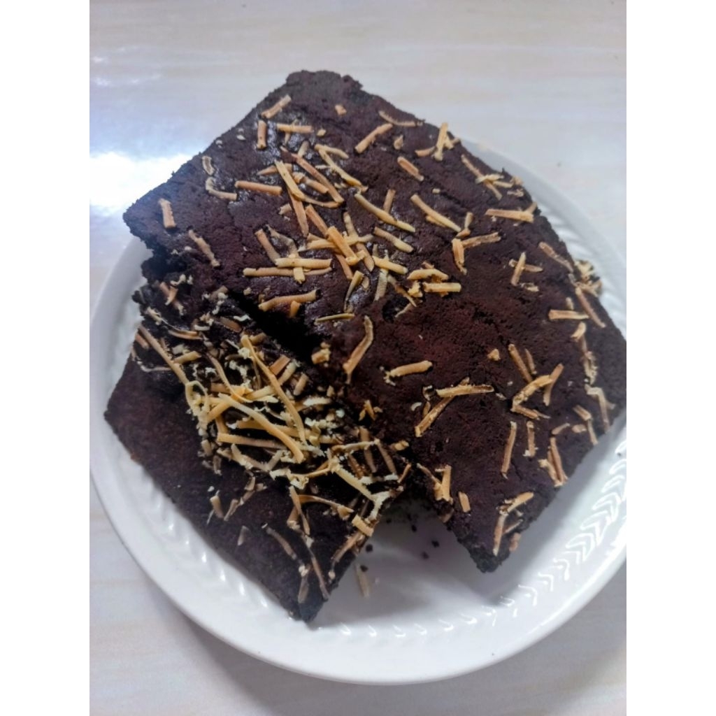 

brownies crispy