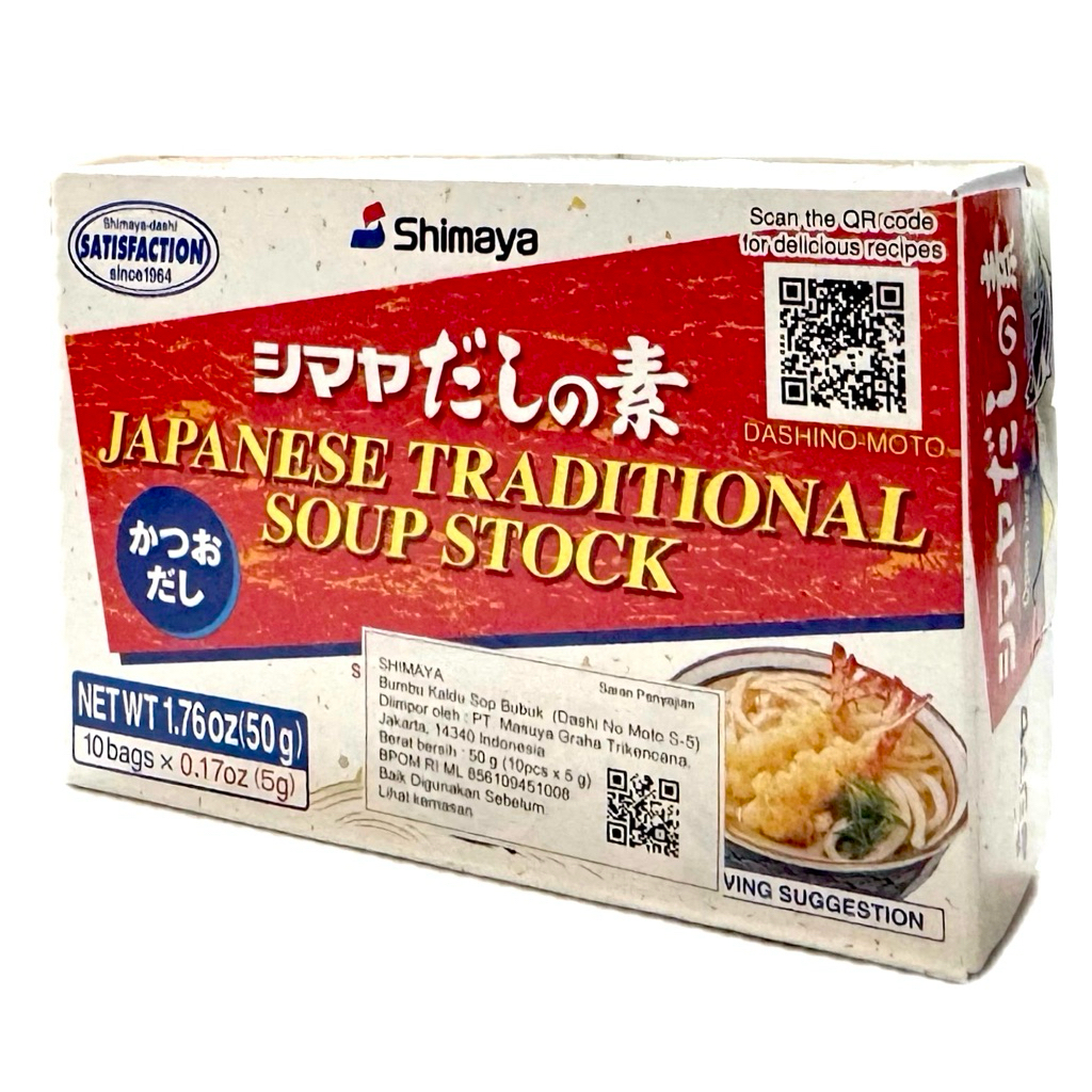 

Shimaya Dashi No Moto Bumbu Kaldu Bonito Seasoning 50g