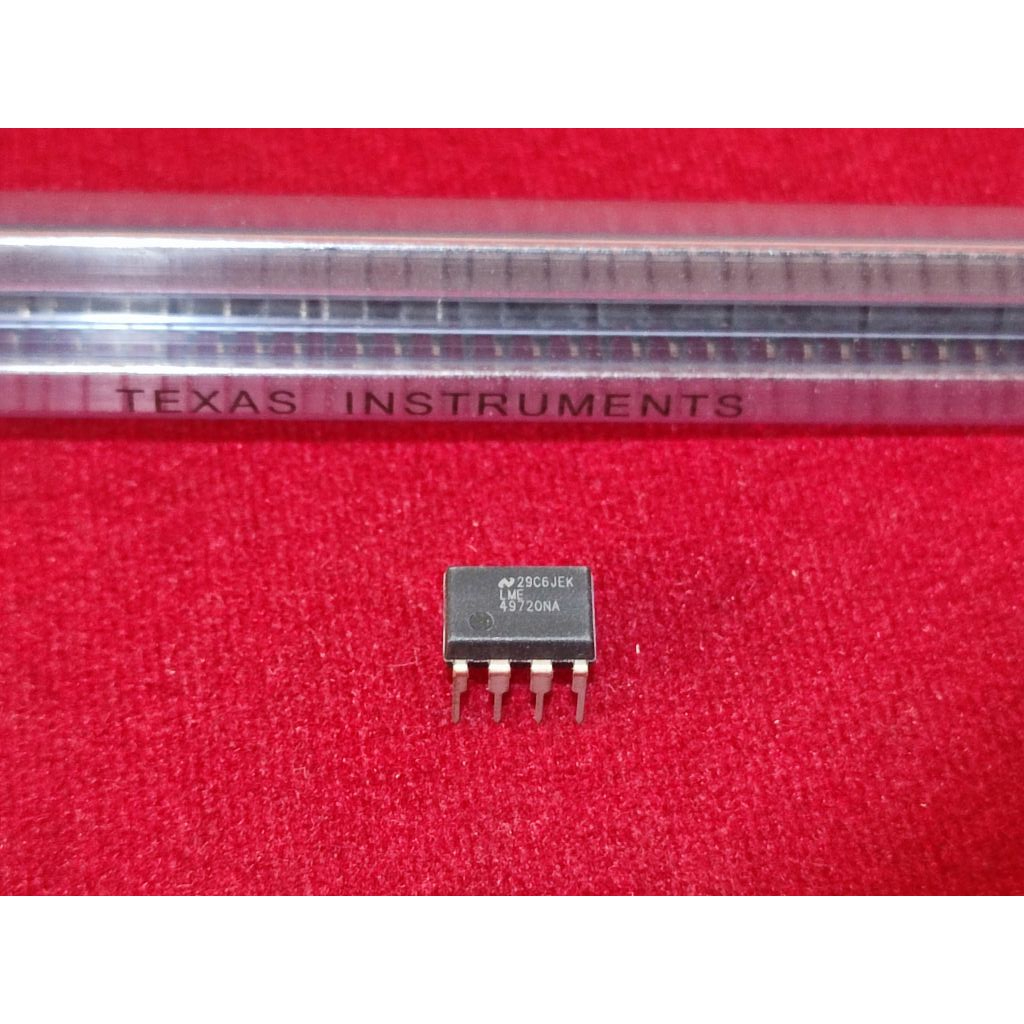 Genuine Hi-Fi Audio Operational Amplifier TI IC LME49720 NA/NOPB DIP8