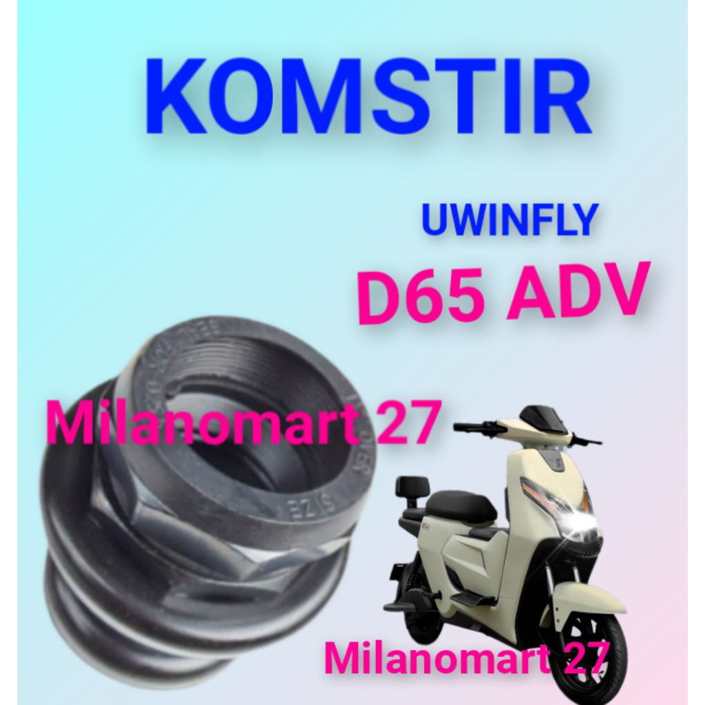 komstir uwinfly d65 ADV kones headset sepeda listrik uwinfly D65 adv