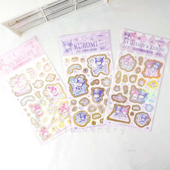

Joytop Wandering In Wonderland Sparkling Laser Sticker JT-101477 Stiker