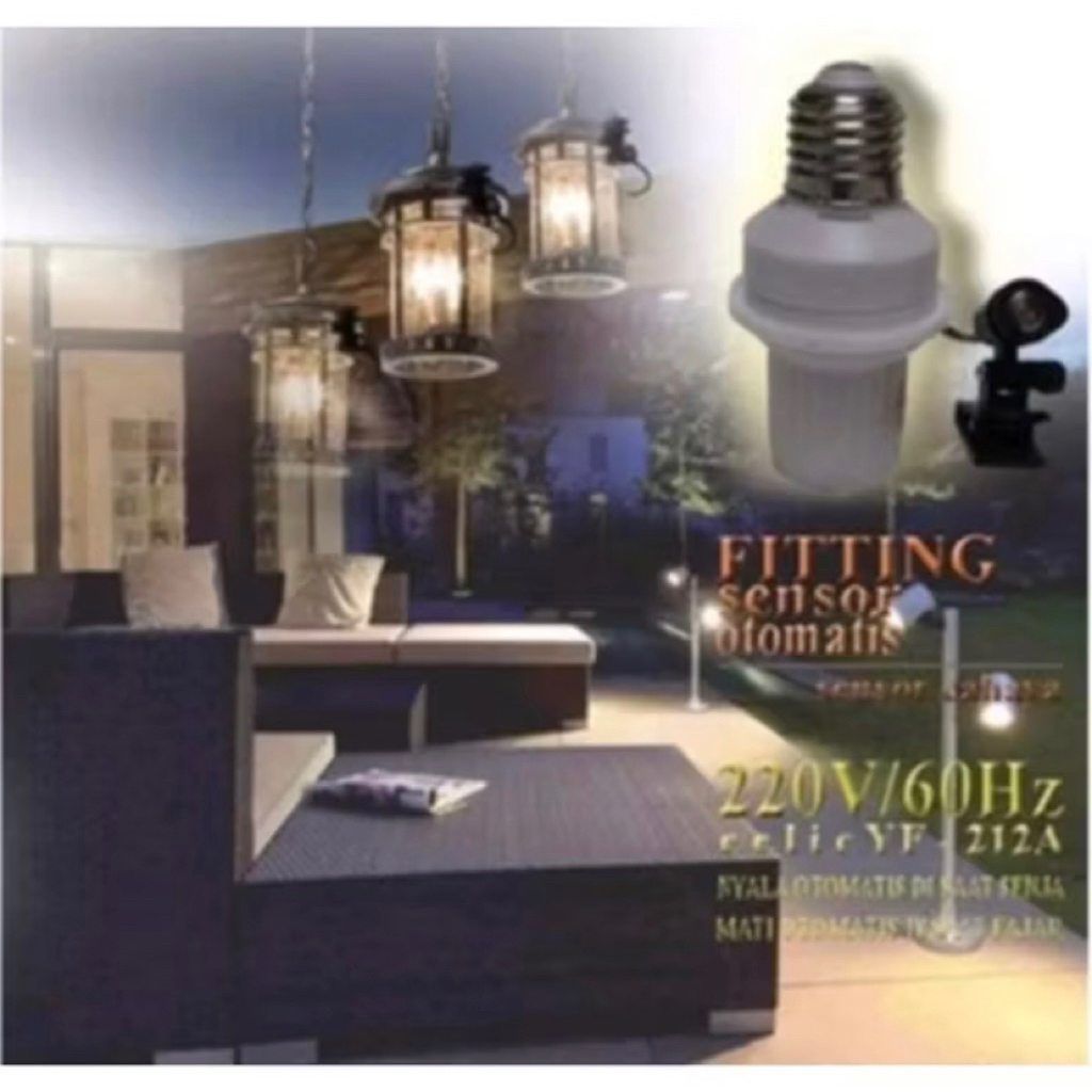 Piting Sensor Cahaya Fitting Sensor Cahaya Lampu