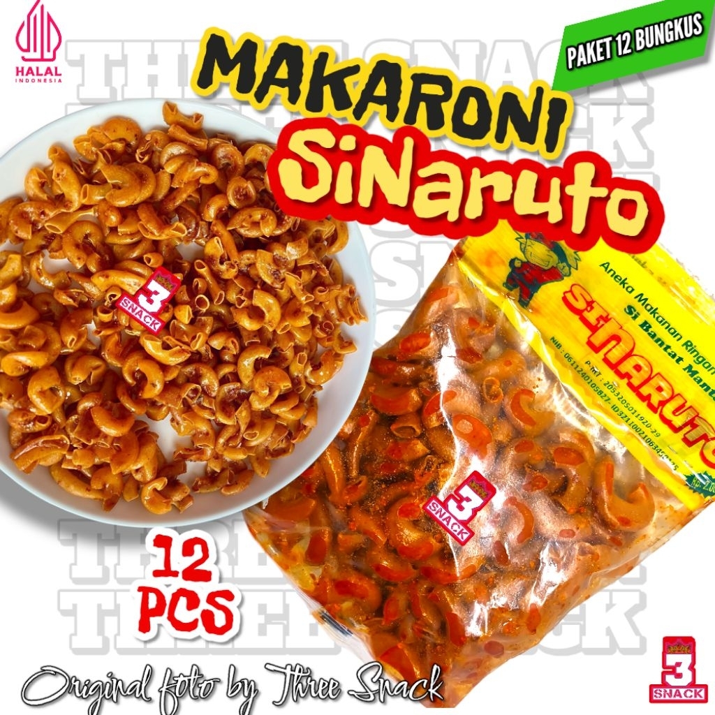 

PAKET 12 BUNGKUS MAKARONI VIRAL SINARUTO