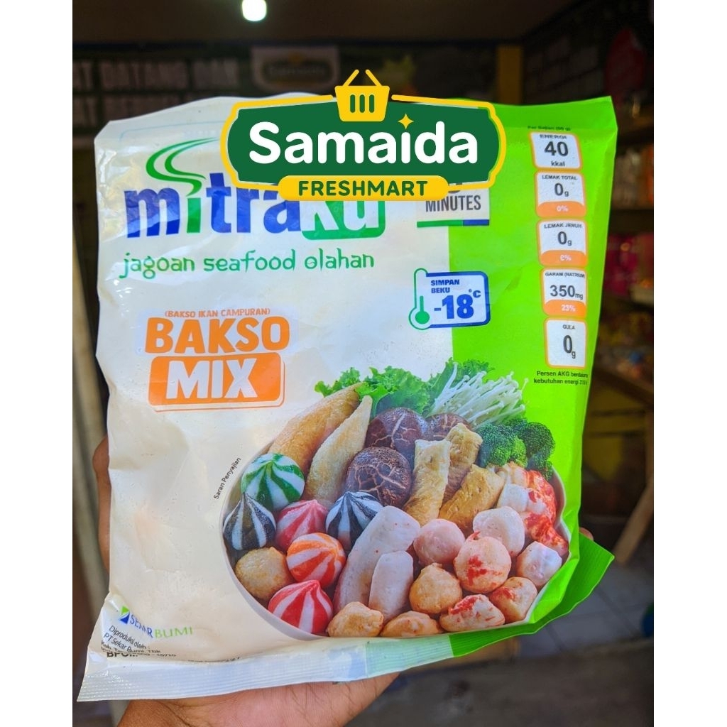 

Bahan Suki dan Seblak Mitraku Seafood Pilihan