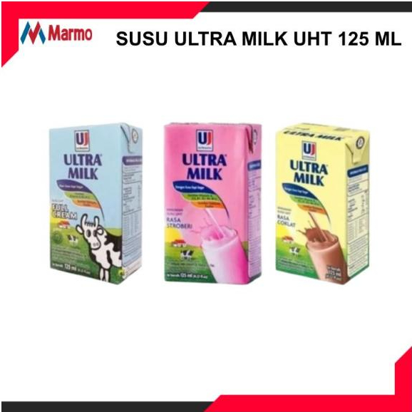 

SUSU ULTRA MILK UHT 125 ML