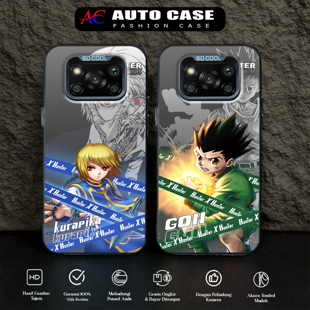 Premium Matte POCO X3 X3 NFC X3 PRO Motif HNTR Hard Casing Hp Auto Case Case Socool IMD Softcase Hp