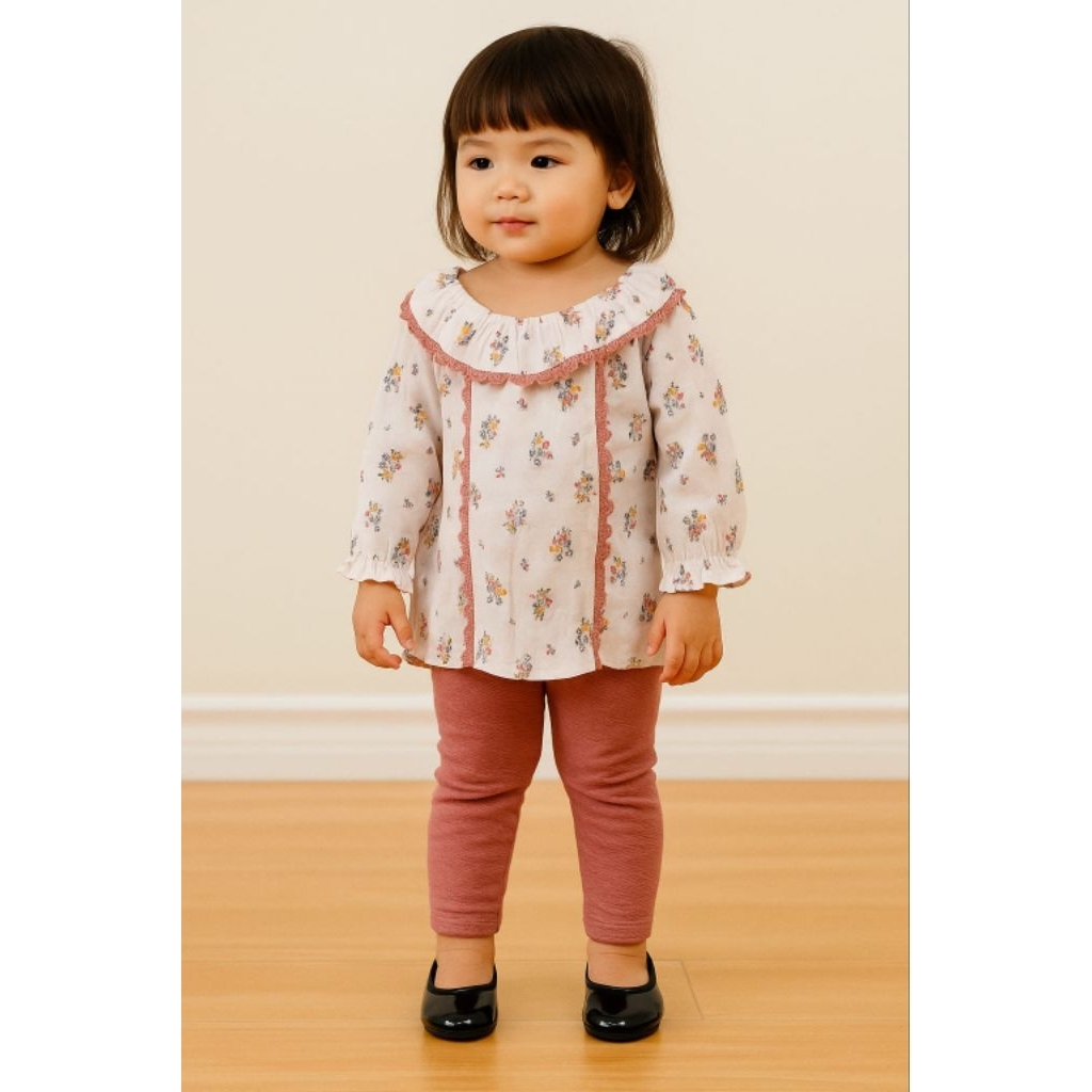 SETELAN BAYI PEREMPUAN PIPINIKO SZ 3-6BULAN