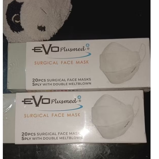Evo Plusmed Masker Medis 5ply 4D 1 Box