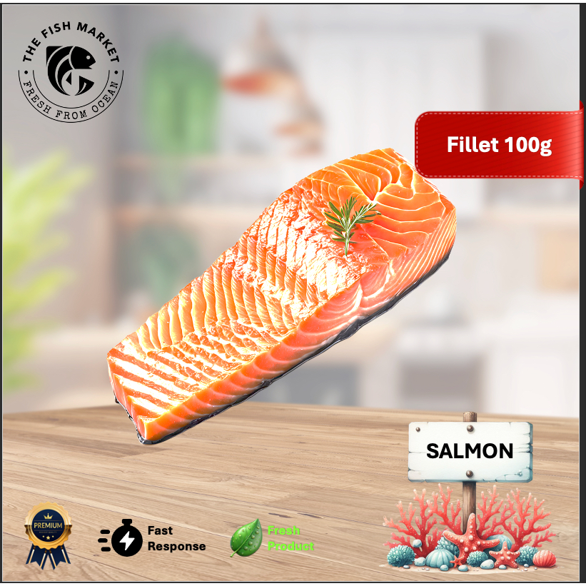 

Salmon Fillet Norwegia Segar 100gram Produk Segar Berkualitas dari Norway