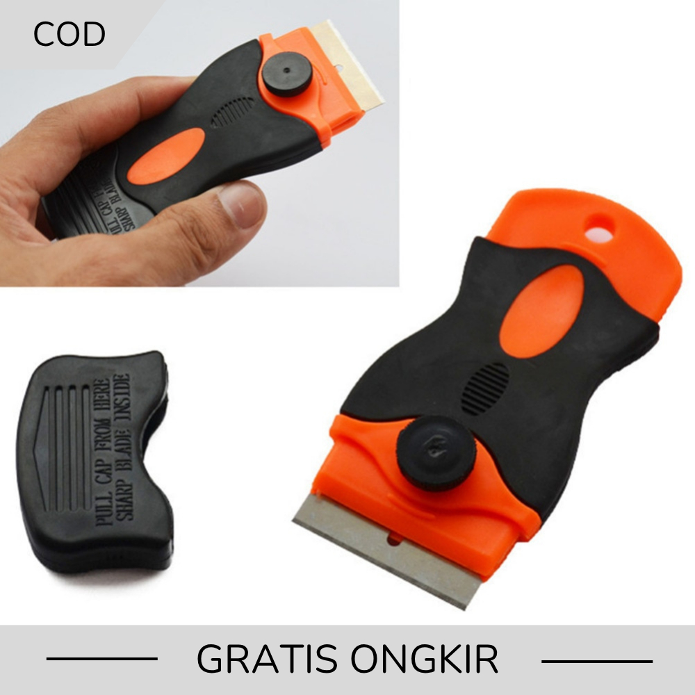 

Pisau Pengupas Stiker Serbaguna Scraper Knife for Car Sticker