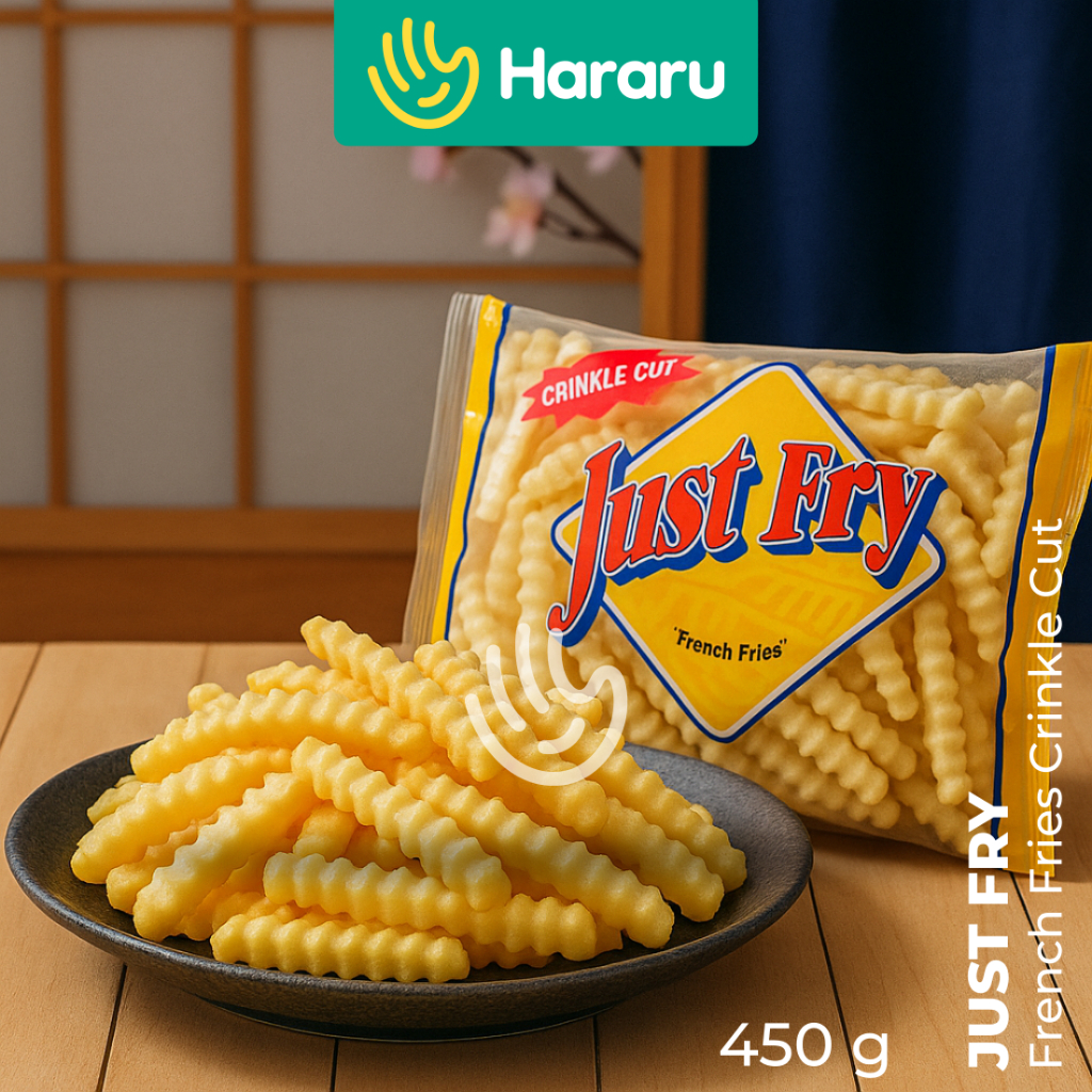 

Just Fry Kentang Goreng French Fries Crinkle Cut 450 Gram
