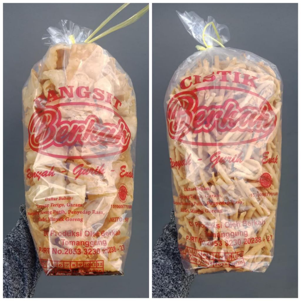 

Chistik Keju / Pangsit Kriuk Berkah