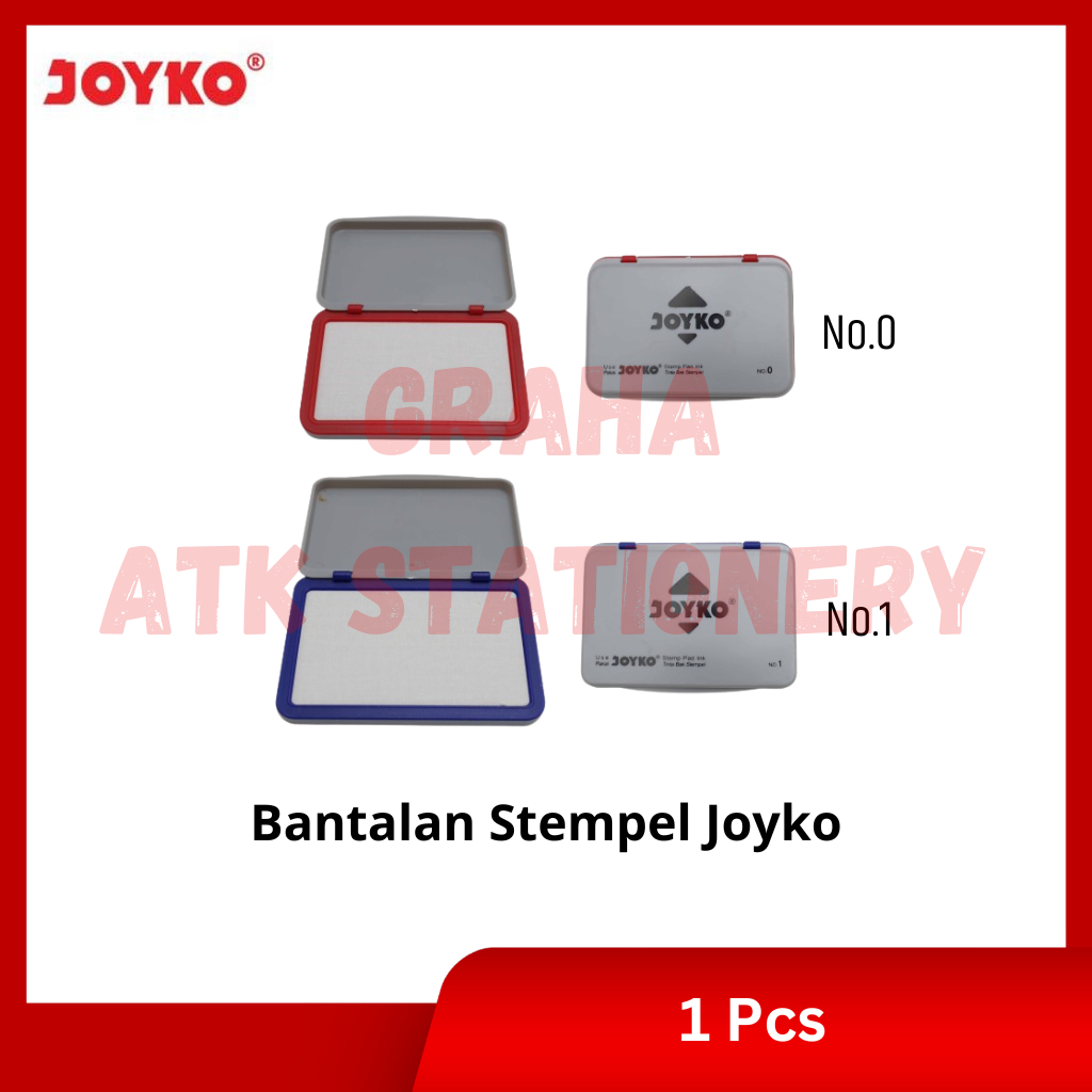 

[1 Pcs] Bantalan Stempel Joyko No.0 No.1 / Stamp Pad Joyko No.0 No.1