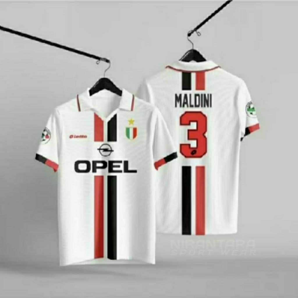 JERSEY ACM SPESIAL MALDINI / FREE NAMA DAN NOMOR PUNGGUNG