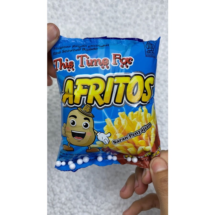 

Afritos Snack Kentang 10 x 8g [1 Renceng]