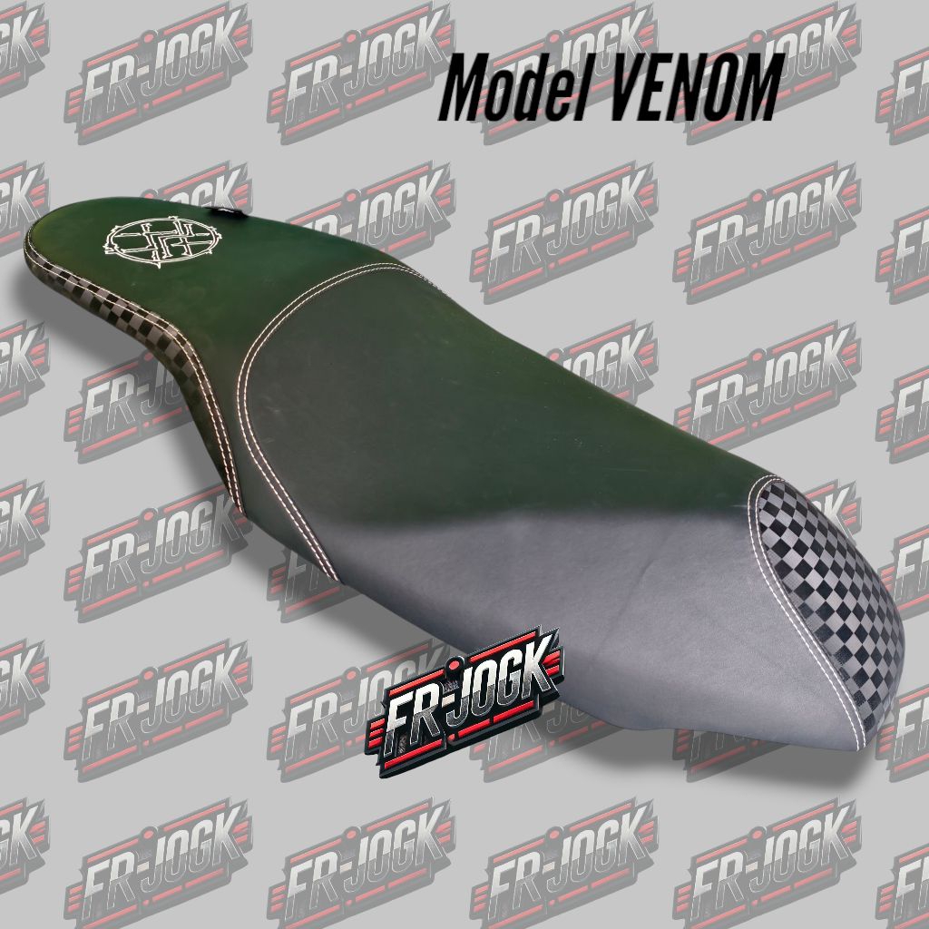 Kulit jok motor VENOM Sarung jok motor beat / vario 125 / vario 150 / vario / scoopy / genio / pcx /