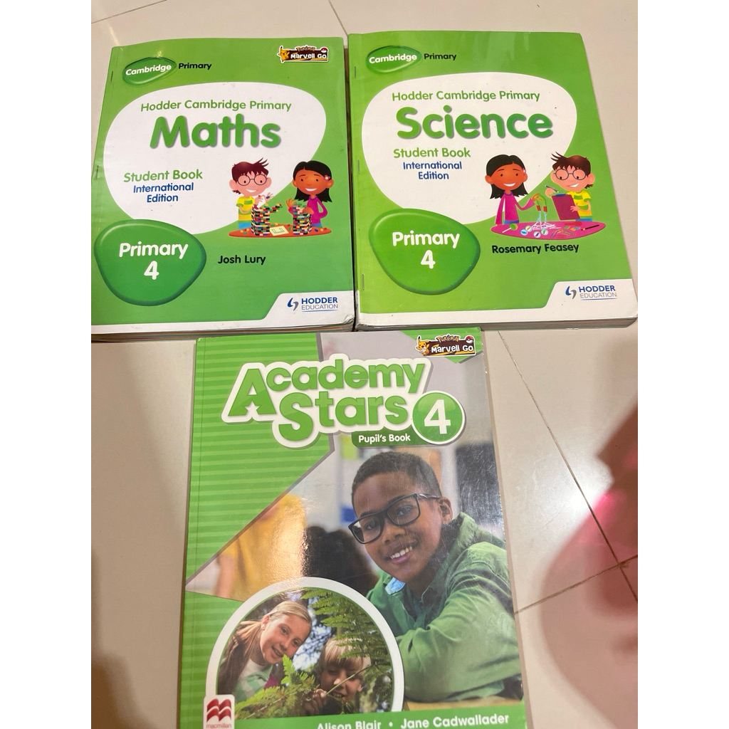 Preloved Math Science Academy stars Primary 4 Kelas 4