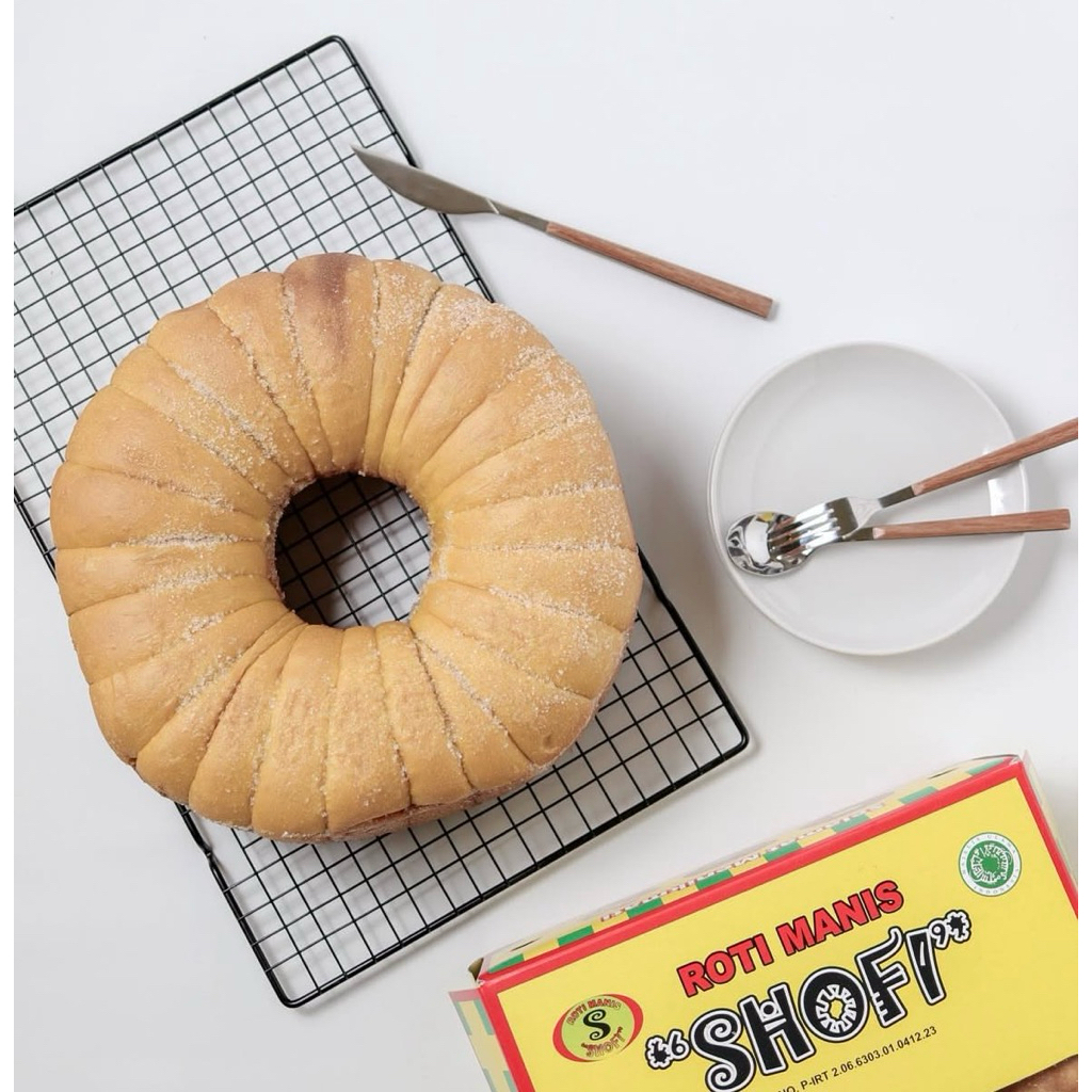 

ROTI MANIS SHOFI VARIAN ORIGINAL / PANDAN + GRATIS PACKING KARDUS