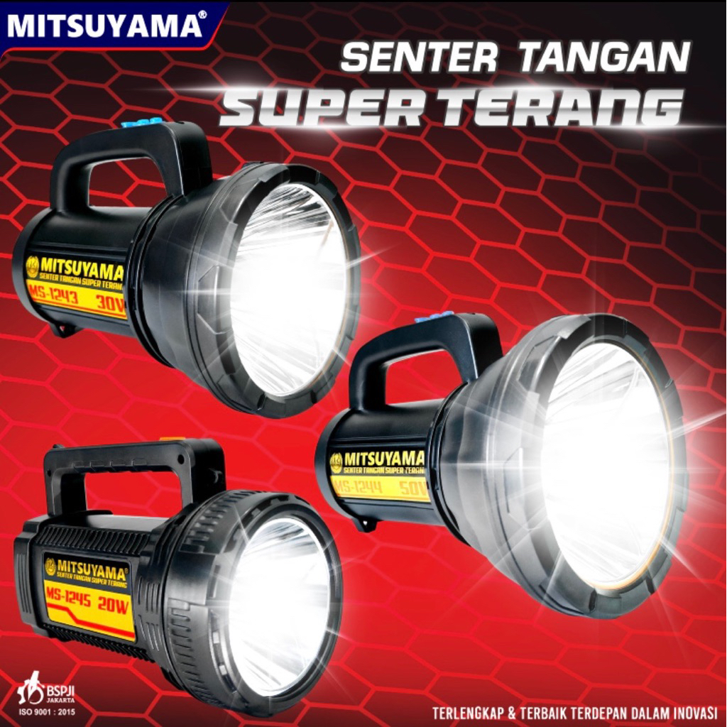 Senter Tangan Super Terang Mitsuyama