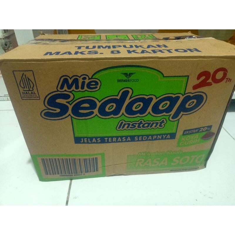 

Mie Sedaap Soto 1 dus/Karton