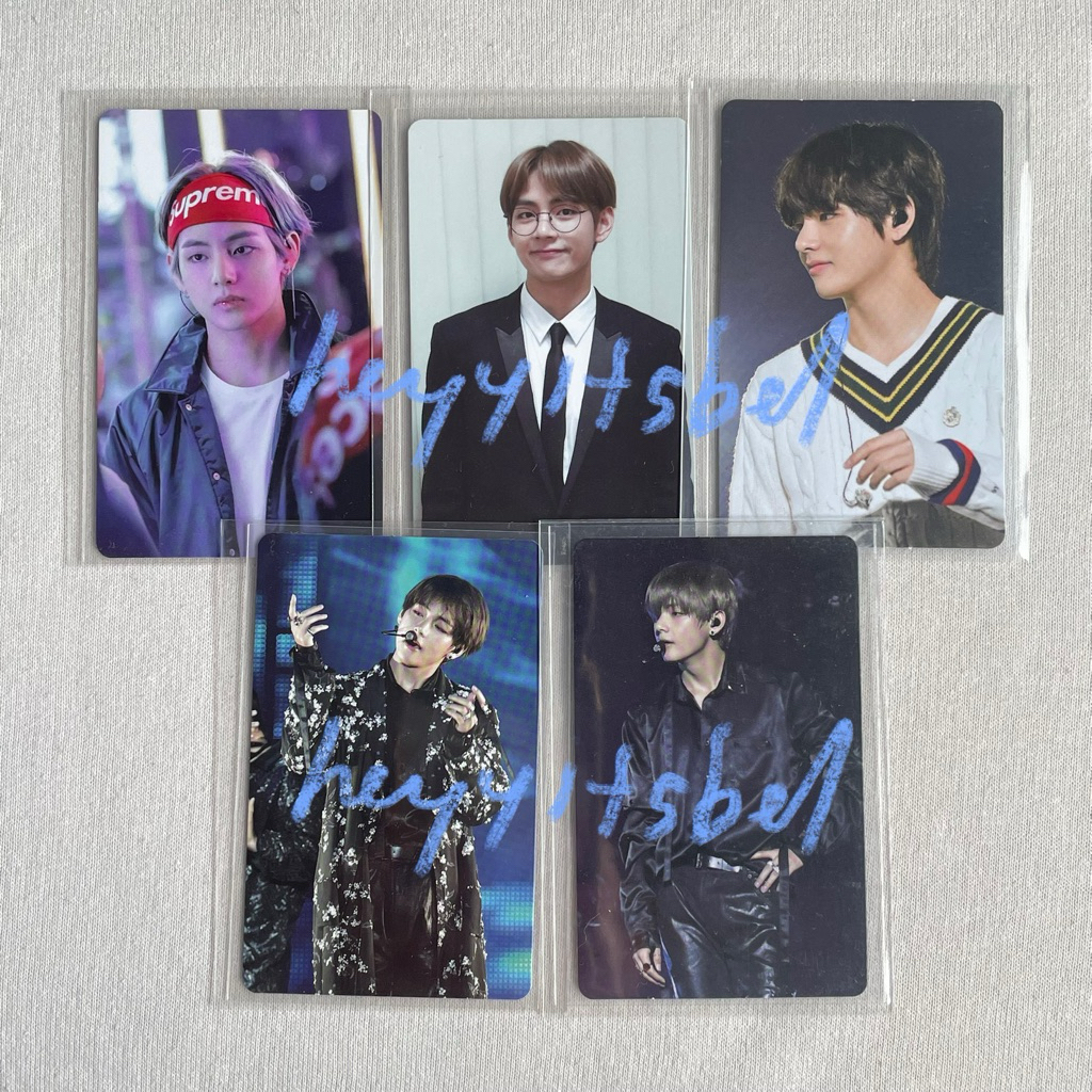 BTS - TAEHYUNG V DVD BLU-RAY PHOTOCARD PC [fanmeet memories ly new york europe]