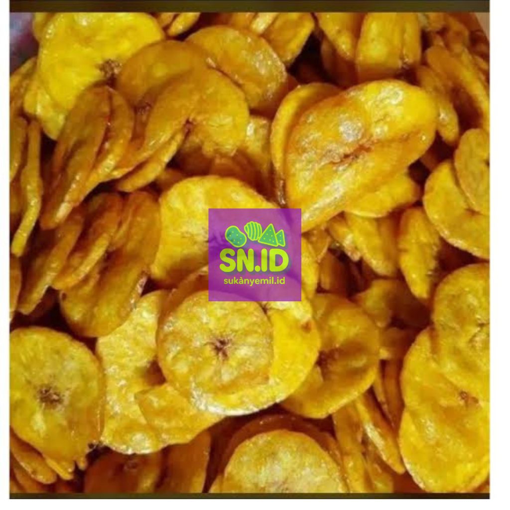 

keripik pisang bulat manis