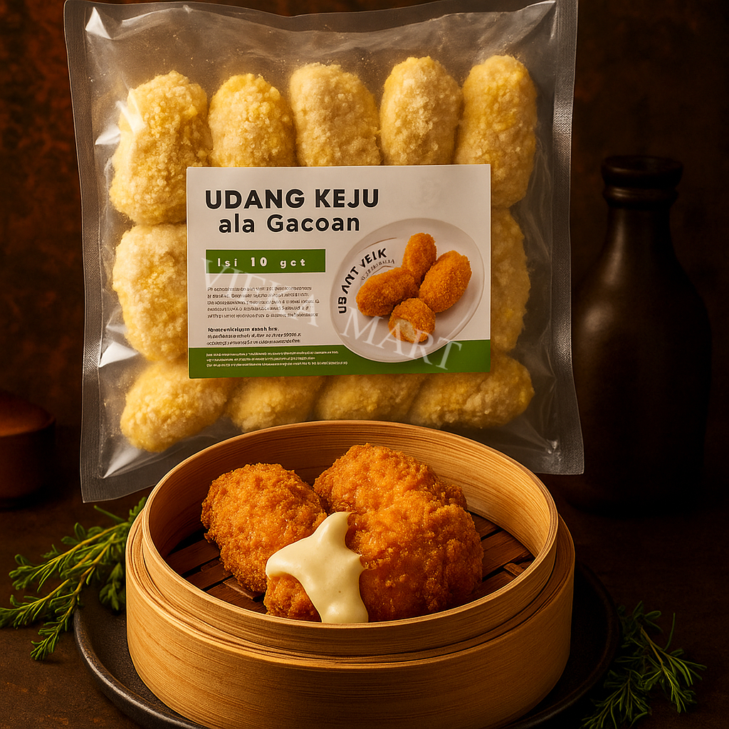 

Udang Keju isi 10 pcs / Udang Keju Isi 10 Pcs - Camilan Lezat untuk Keluarga /Udang Keju Mini - Snack Praktis 10 Pcs/ Udang Keju Mini Cocktail - 10 Pcs, Snack Favorit Anak /Camilan Udang Keju Isi 10 Pcs - Lezat dan Bergizi