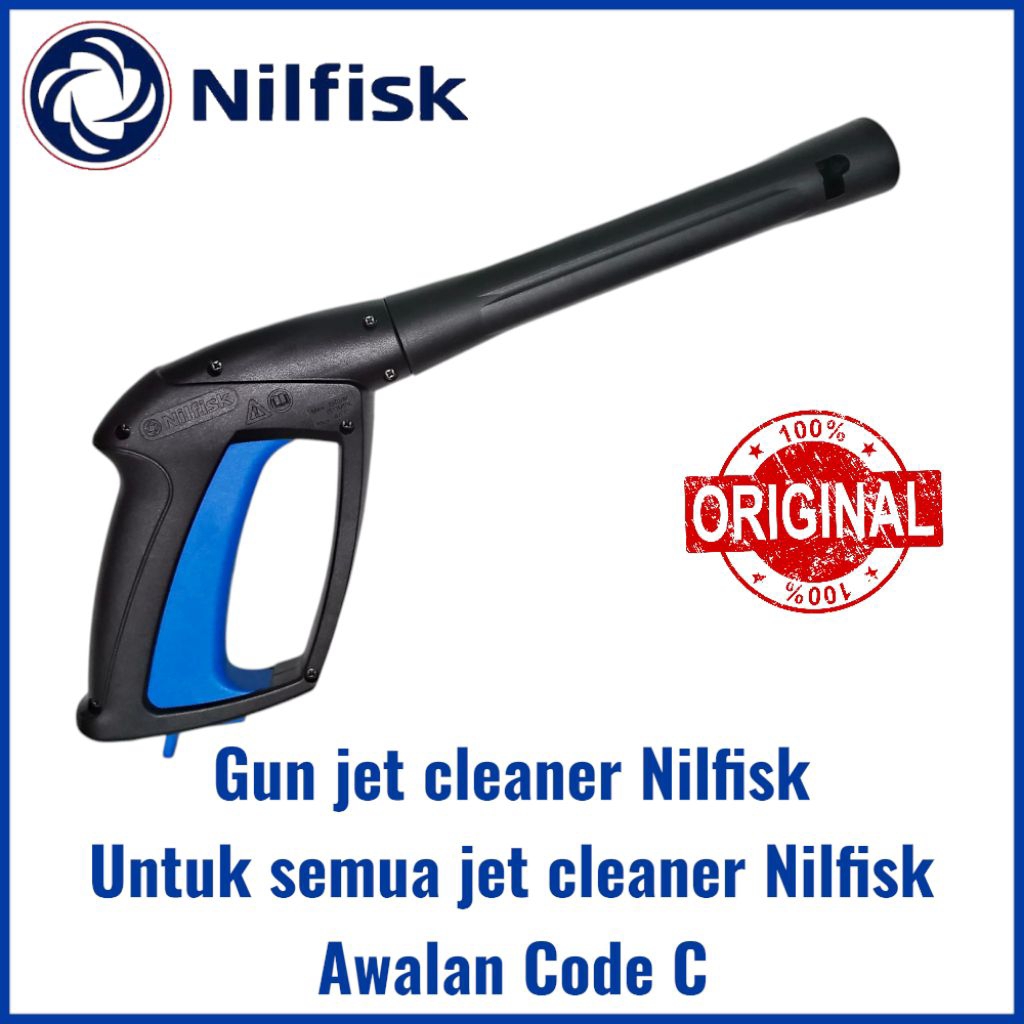 Gun Jet Cleaner Nilfisk Untuk Semua Nilfisk Type C / Gun High Pressure Cleaner Nilfisk