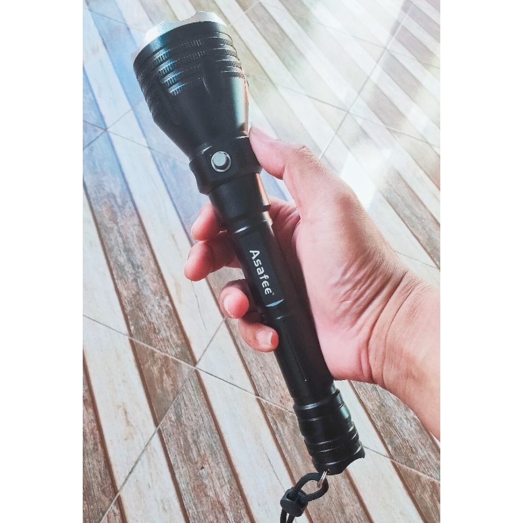 Asafee diving flashlight senter selam