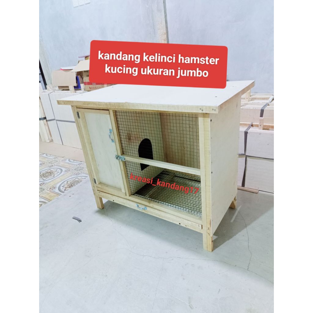Termurah kandang Rabbit / kandang kelinci ukuran jumbo