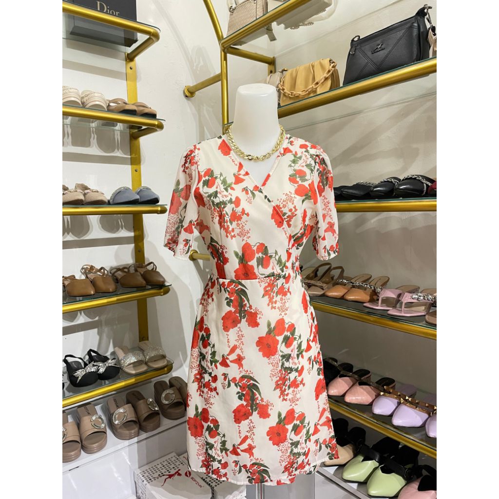 DressBungaWanitaimportBangkok