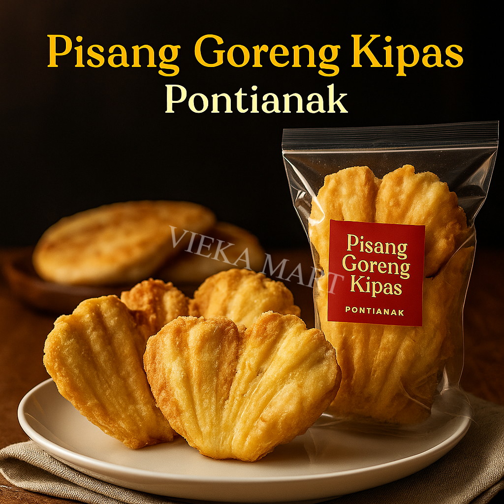 Pisang Goreng Kipas Pontianak  (Frozen)