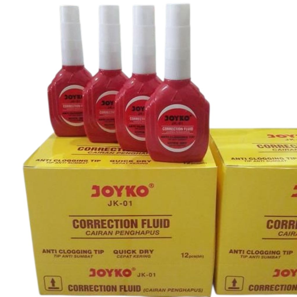 

Correction Fluid/Tipe-X cair Joyko JK-01 | JK-101A | JK-101