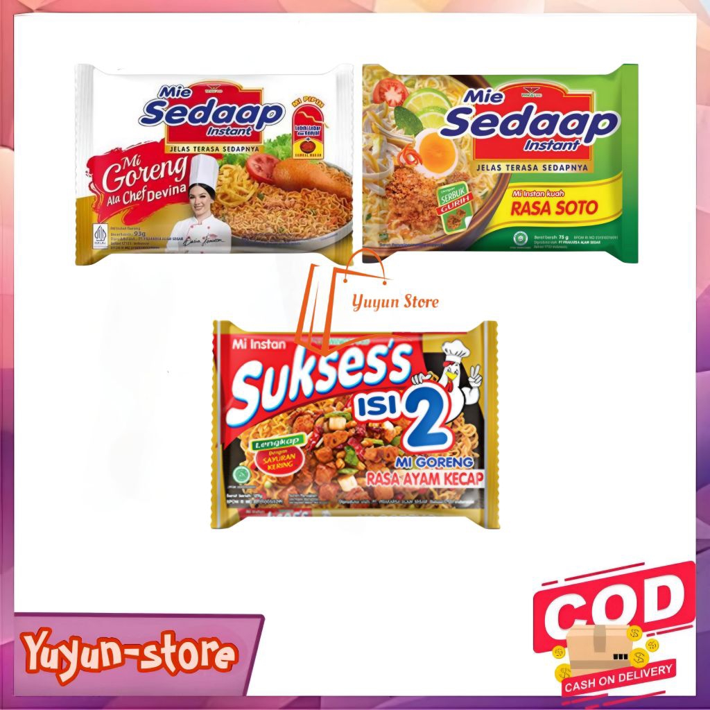 

Promo Mie Instan Sedaap Goreng - Soto - Sukses Food Noodles