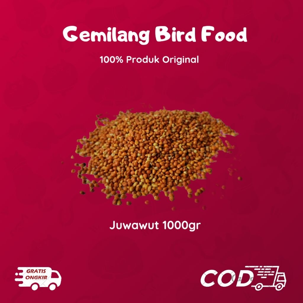 

77gemilang Biji jewawut / juwawut 500gr