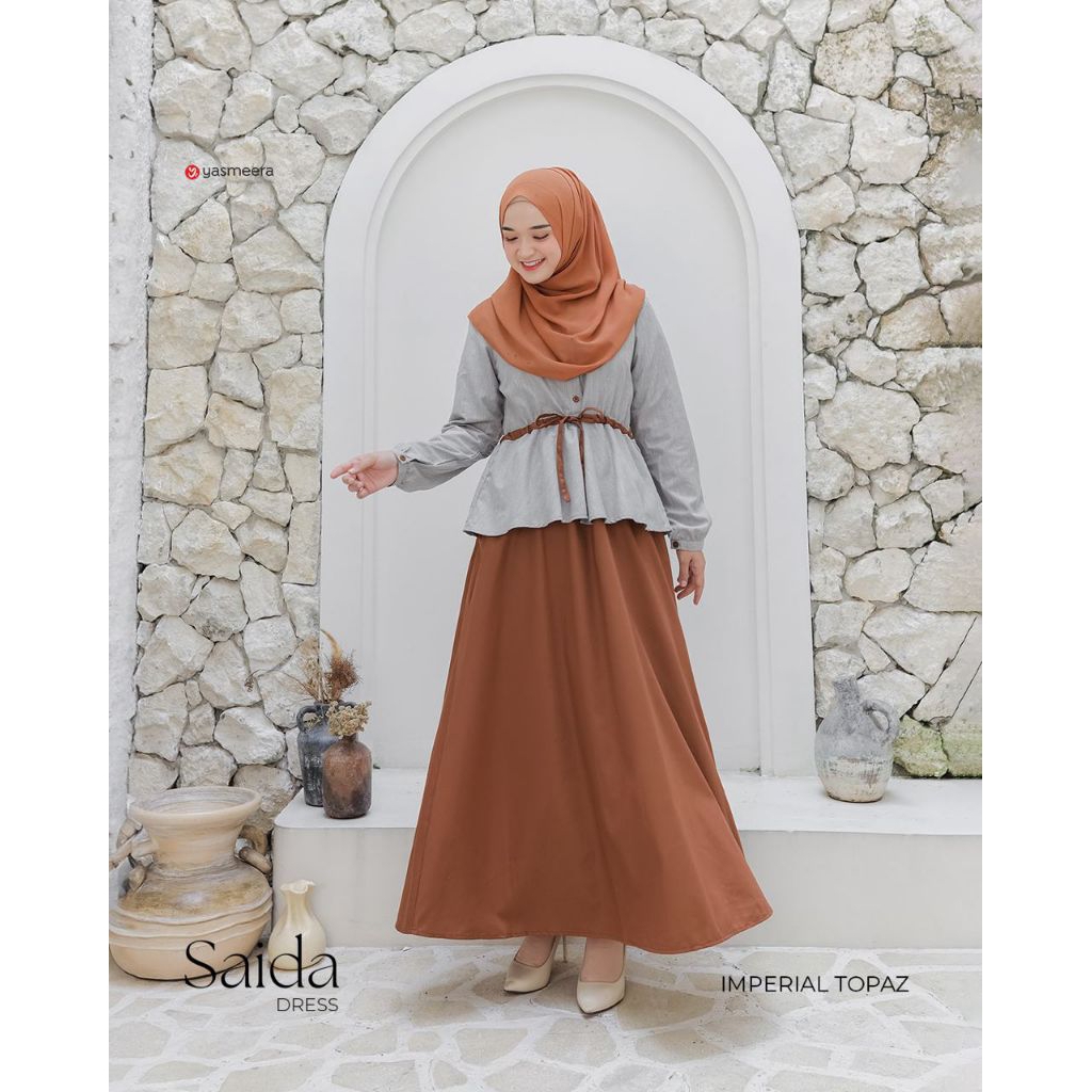 Saida dress by yasmeera