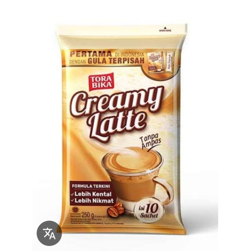 

Torabika Creamy Latte 10 sachet 220gr