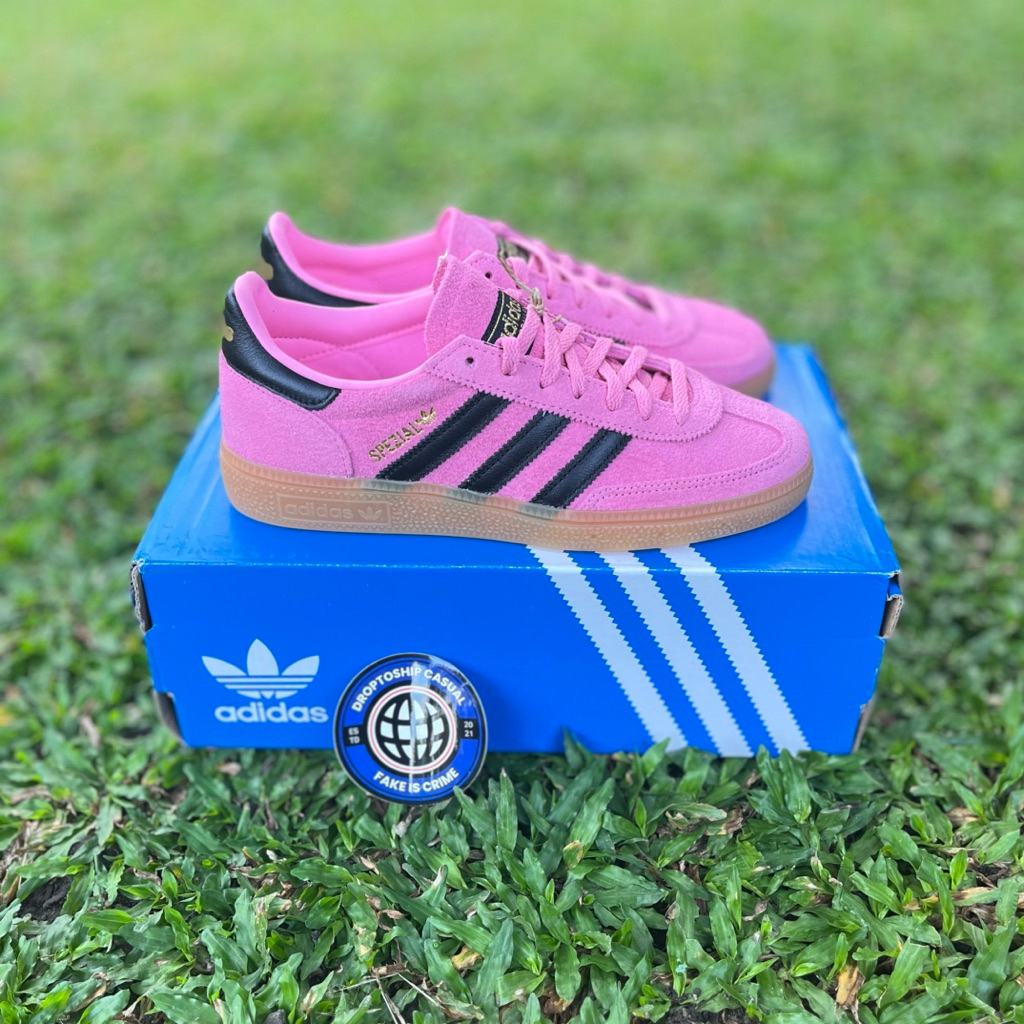 ADIDAS HANDBALL SPEZIAL PINK / BLACK ORIGINAL 100%