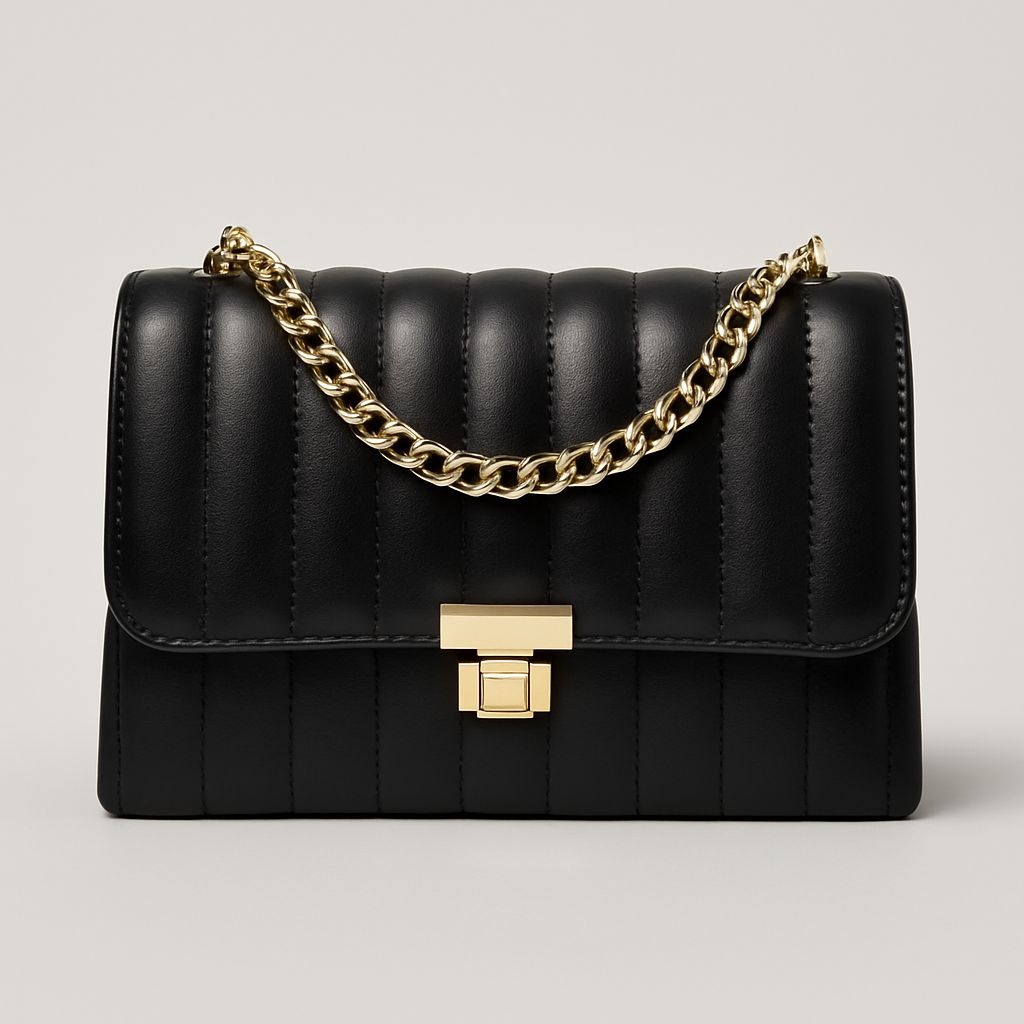 ZARA Quilted Chain Sling Bag – Tas Selempang Wanita Elegan Murah Berkualitas Premium Import