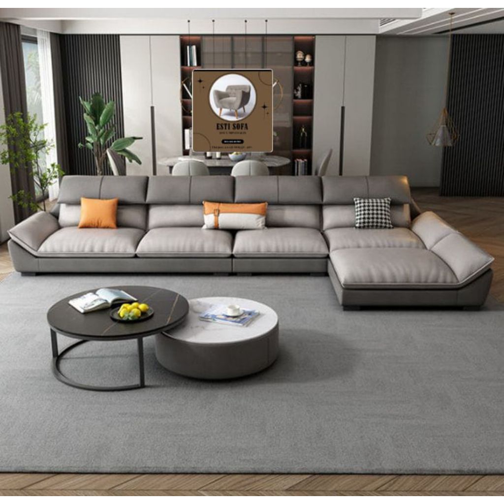 FREE BANTAL Sofa Ruang Tamu Mewah Elegan Sofa Ruang Tamu Modern Furniture Sofa Kursi Tamu Kekinian S