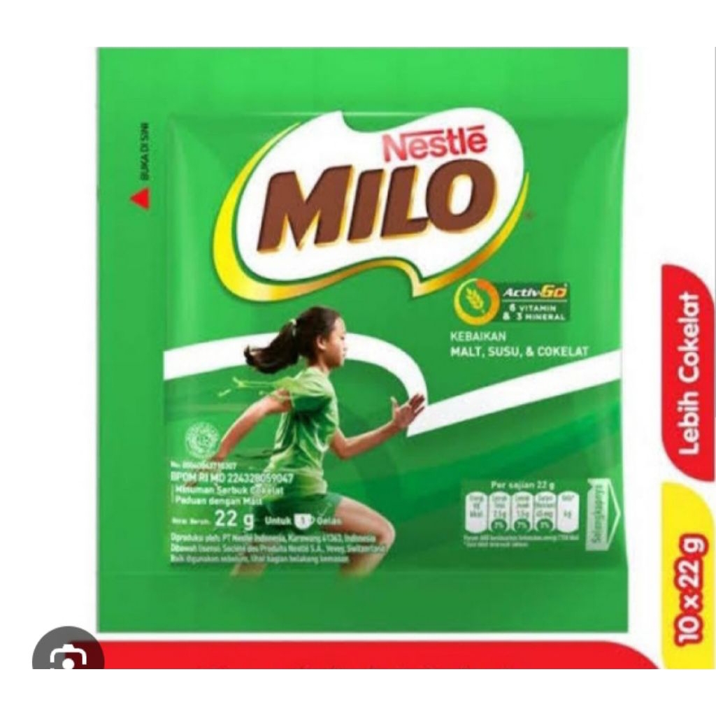 

Milo Kemasan Sachet isi 10 pcs