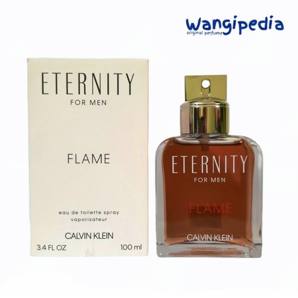 Parfum Original Pria Calvin Klein Eternity Flame EDT For Men