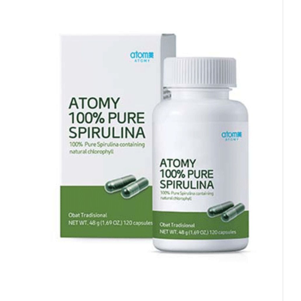 Original Murni Pure Spirulina Atomy @120kapsul